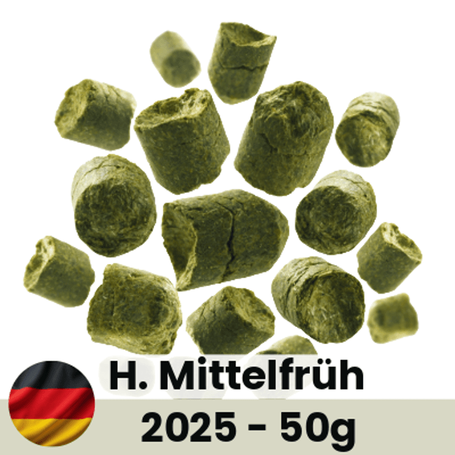 Hovedbilde Hallertauer Mittelfrüh 2025, 50g