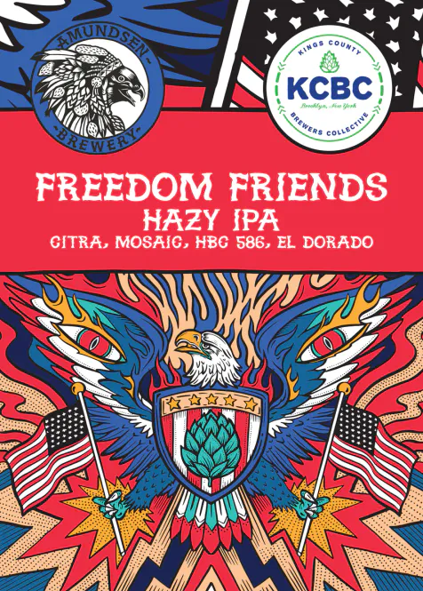 Hovedbilde Freedom Friends - Hazy Ipa - Allgrain