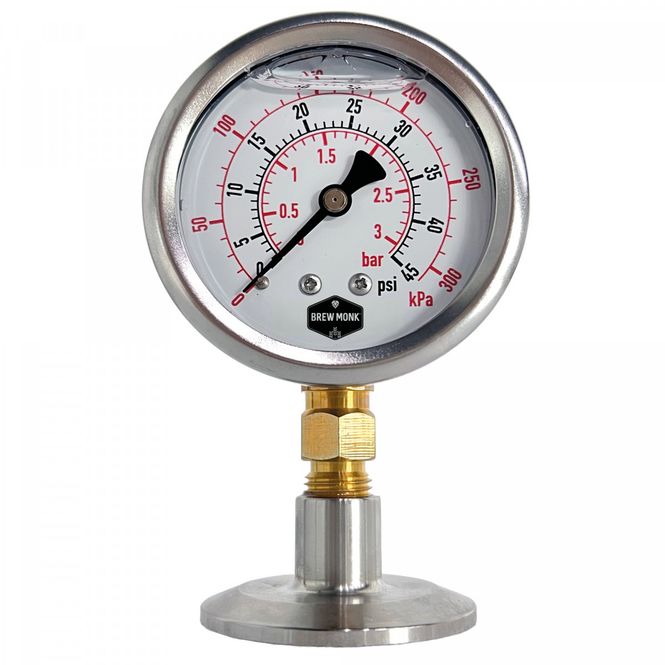 Hovedbilde 1.5″ TC Pressure Gauge